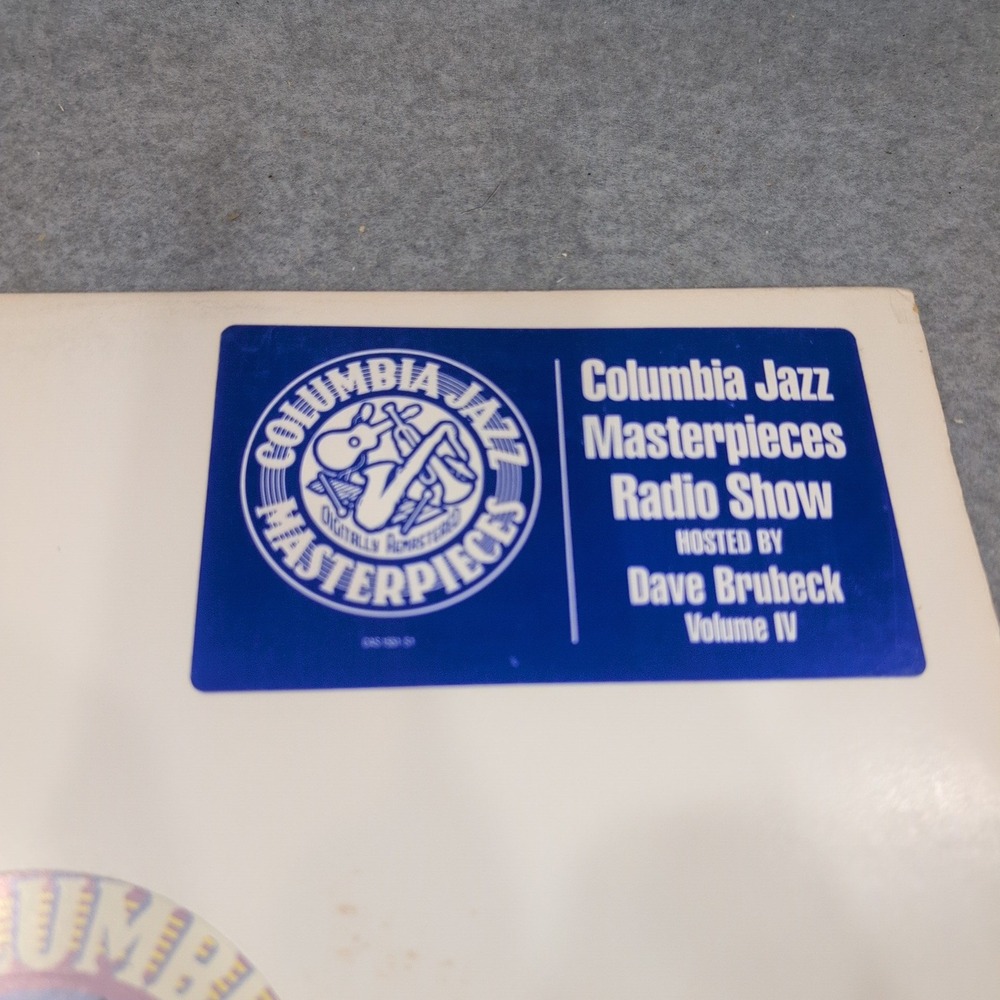 Columbia Jazz Masterpieces Radio Show Vol IV Dave Brubeck Promo Vinyl LP CAS1551 - Picture 2 of 6